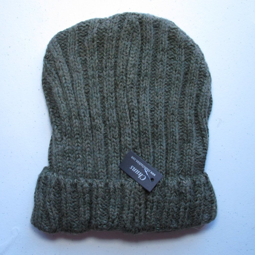 Luxury Soft Knitted Beanies orange, pink and green - Picture 2 of 4